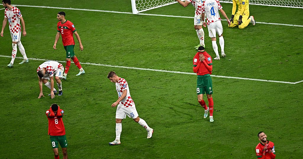 Croatia beat Morocco 2-1 to take 3rd place at World Cup