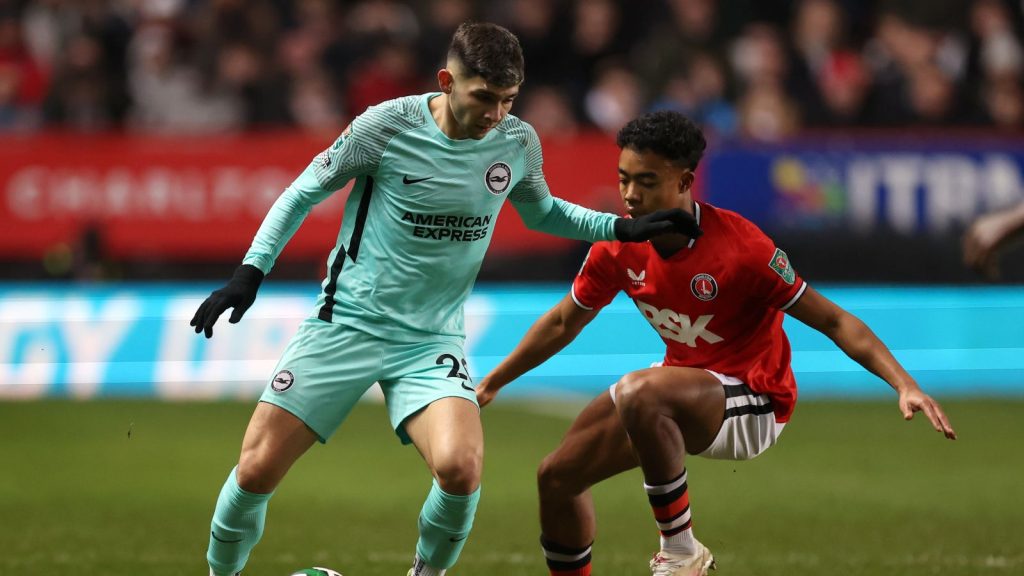 Charlton 0-0 Brighton (4-3 pens): League One side pull off shock to knock Seagulls out on penalties