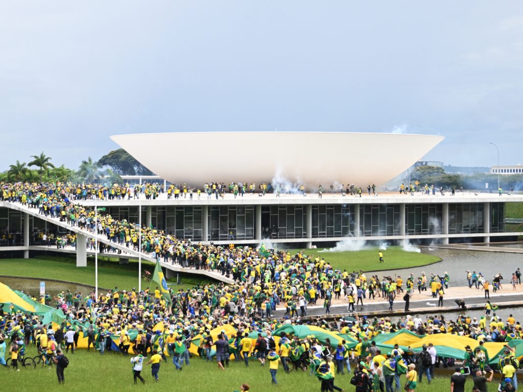 Jair Bolsonaro supporters storm Brazilian government buildings