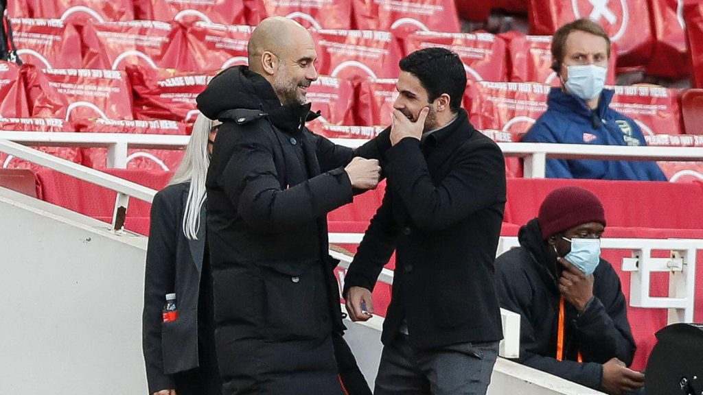 Guardiola praises Arteta ‘influence’ and pinpoints how Arsenal boss turned things around