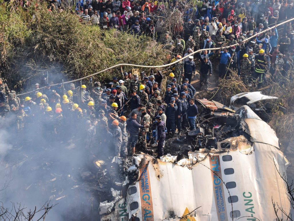 Grim task of identifying the dead begins after Nepal plane crash