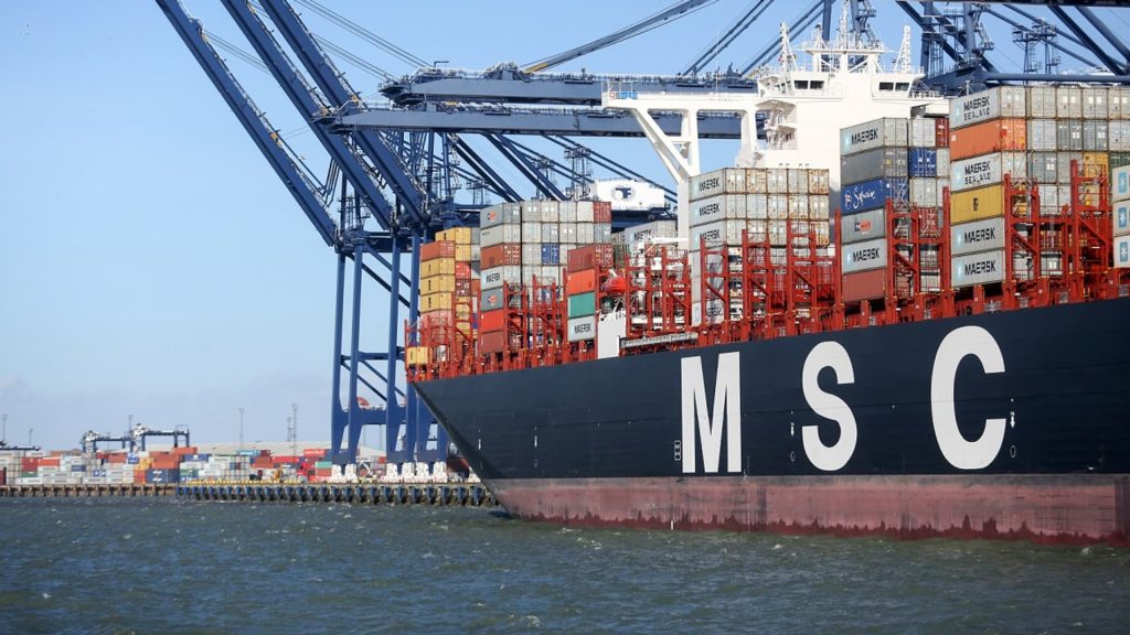 MSC, world’s biggest shipping company and U.S.-China trade bellwether, isn’t talking like a recession is coming for economy