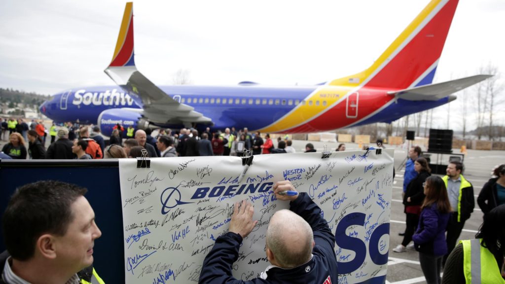 Southwest says Boeing’s aircraft delays will force the airline to scale back hiring plans