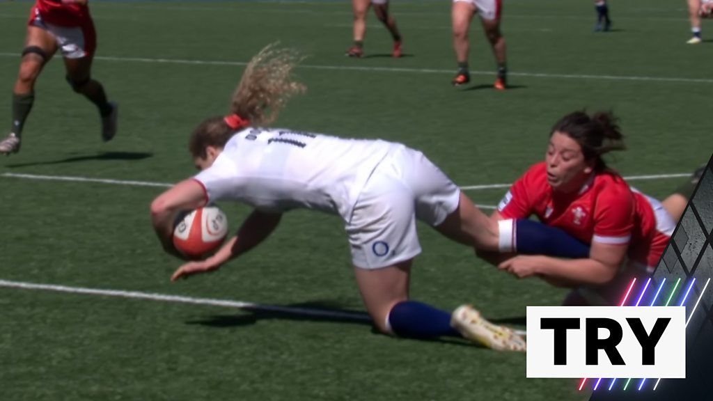 Women’s Six Nations: Abby Dow scores ‘incredible’ try for England against Wales