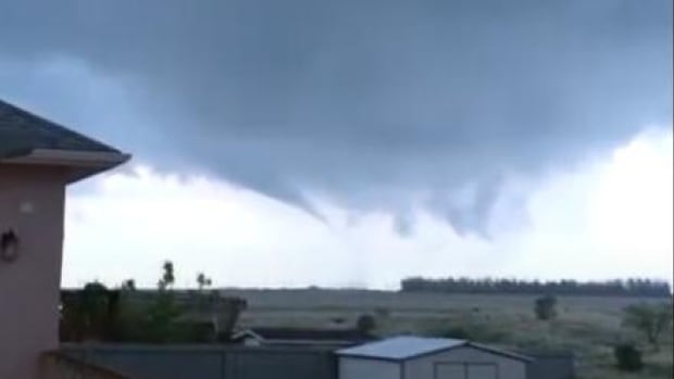 Tornado touched down south of Regina Saturday night, Environment Canada confirms