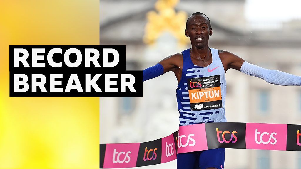 London Marathon 2023: Kelvin Kiptum wins the men’s race in course record