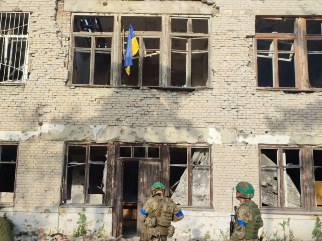 Ukraine hails first territory recaptured in counteroffensive