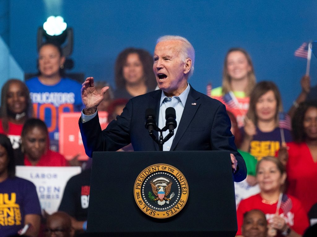 Biden holds first campaign rally for 2024 re-election bid