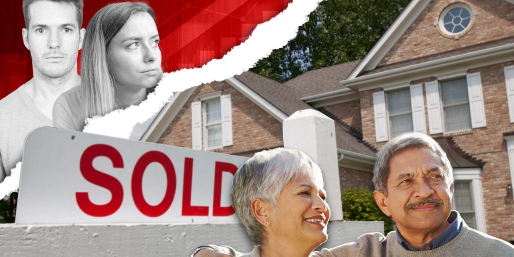 : Millennials are losing the home-buying edge to baby boomers