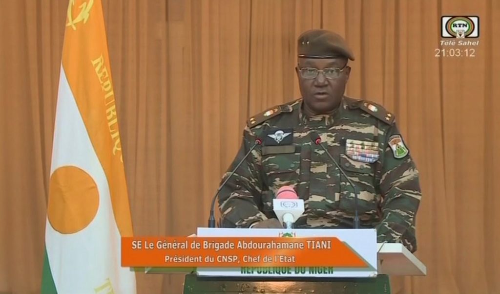 Niger coup leader proposes a three-year transition of power