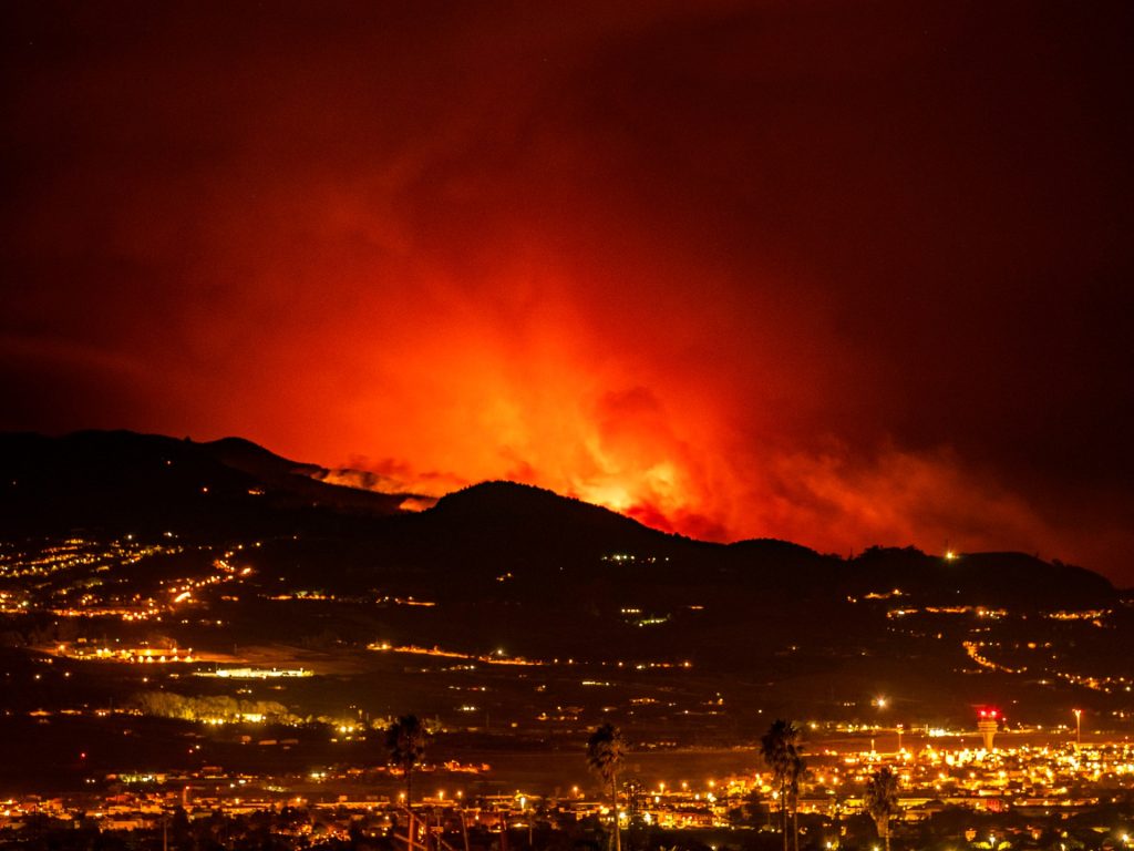 Thousands evacuated as fires rage in Tenerife in Spain’s Canary Islands