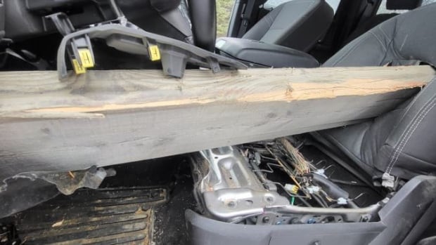 N.B. man ‘happy to be alive’ after nearly being impaled in driving accident