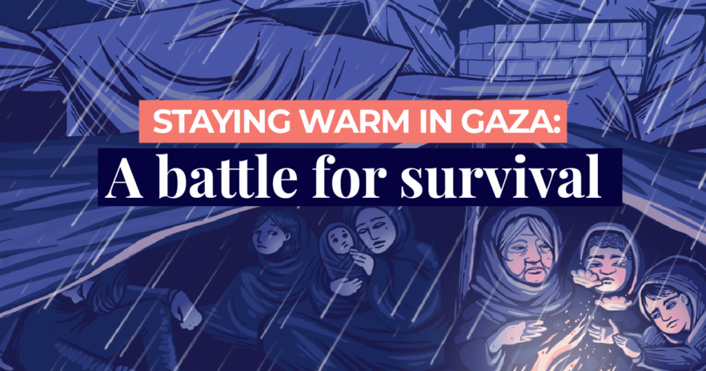 Staying warm in Gaza: A battle for survival