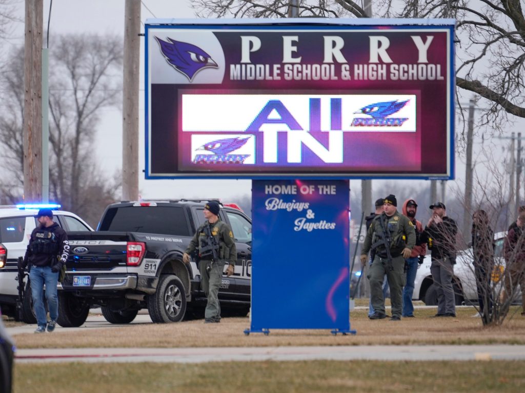 Multiple people wounded in Iowa school shooting, US authorities say