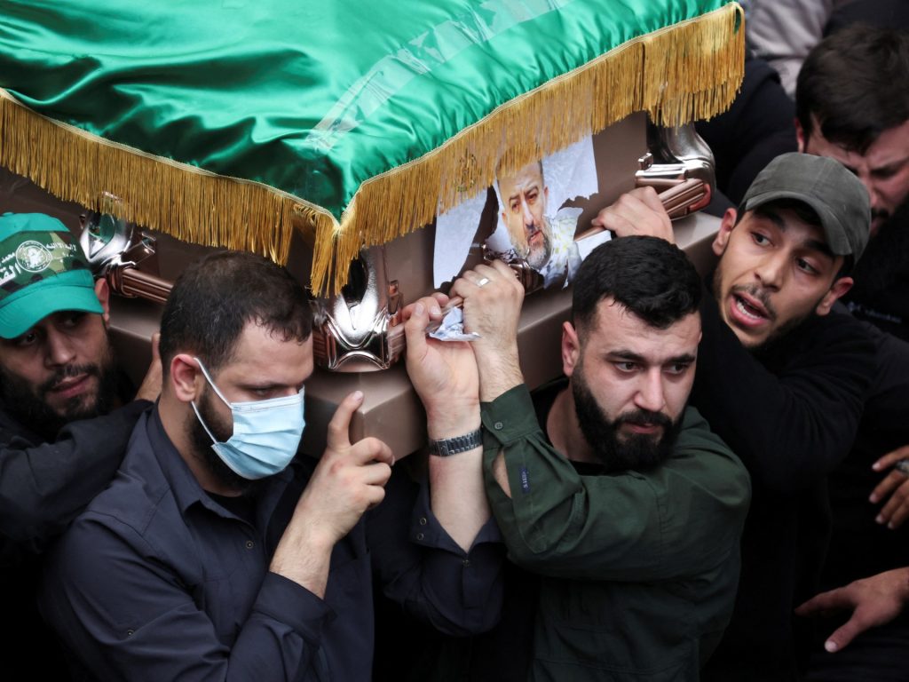 Senior Hamas official Saleh al-Arouri’s funeral held