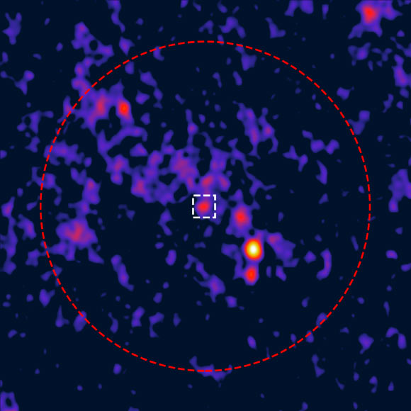 ATCA Detects Compact Radio Source in Center of 47 Tucanae