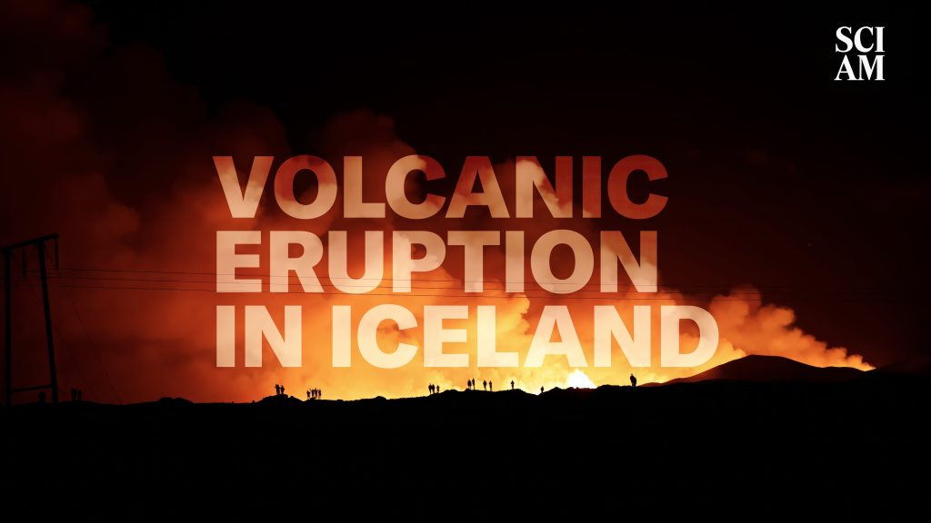 Incredible Footage of the Volcanic Eruption in Iceland