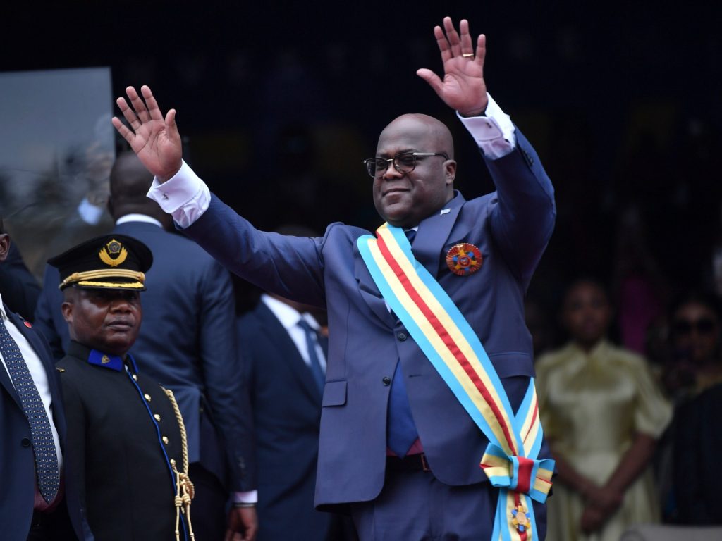 DR Congo’s President Tshisekedi sworn in for second term amid disputes