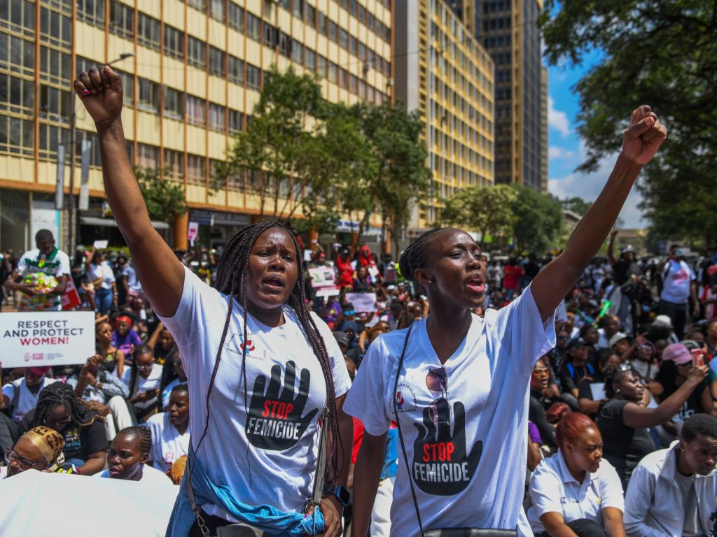 ‘Stop killing us!’: Thousands march to protest against femicide in Kenya