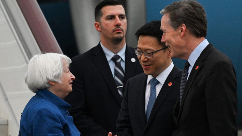 Yellen kicks off China meetings with overcapacity concerns, encouraging market-oriented reforms