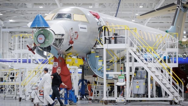 Unifor says 1,350 of its members are on strike at Bombardier after deal deadline passes