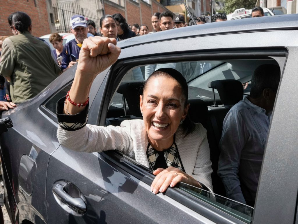 Leaders praise ‘historic’ victory as Sheinbaum triumphs in Mexican election