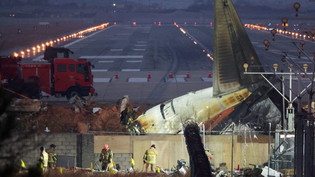 Jeju Air plane crash raises questions about concrete wall at the end of the runway