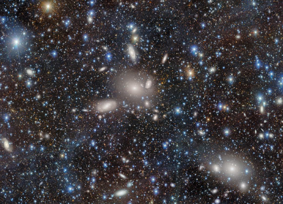 DECam Zooms in on Antlia Galaxy Cluster