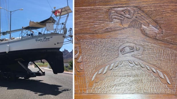 World-renowned Tsimshian artist’s carving found by his B.C. neighbours on a sailboat in Mexico