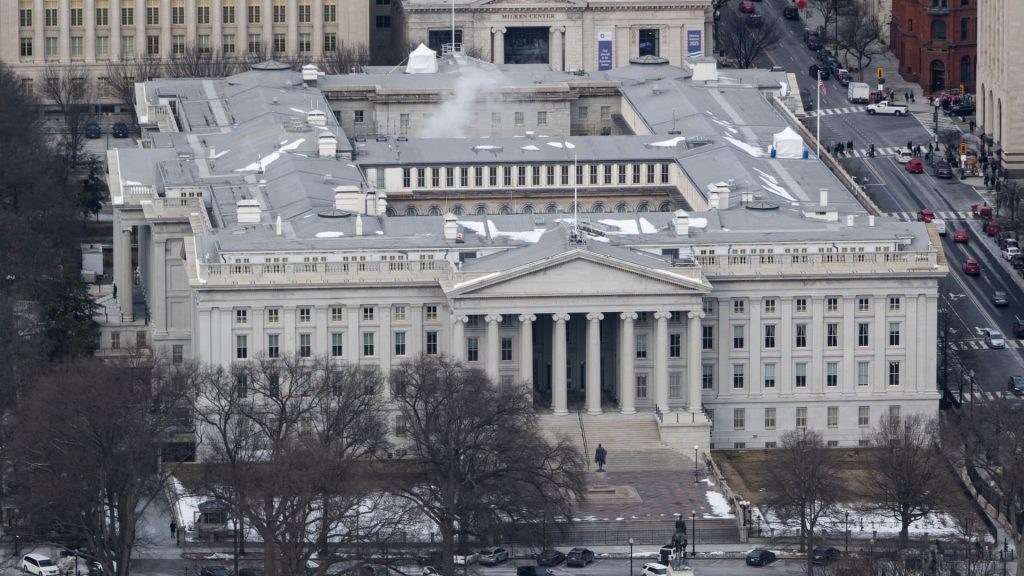 U.S. budget deficit surged in February, passing $1 trillion for year-to-date record